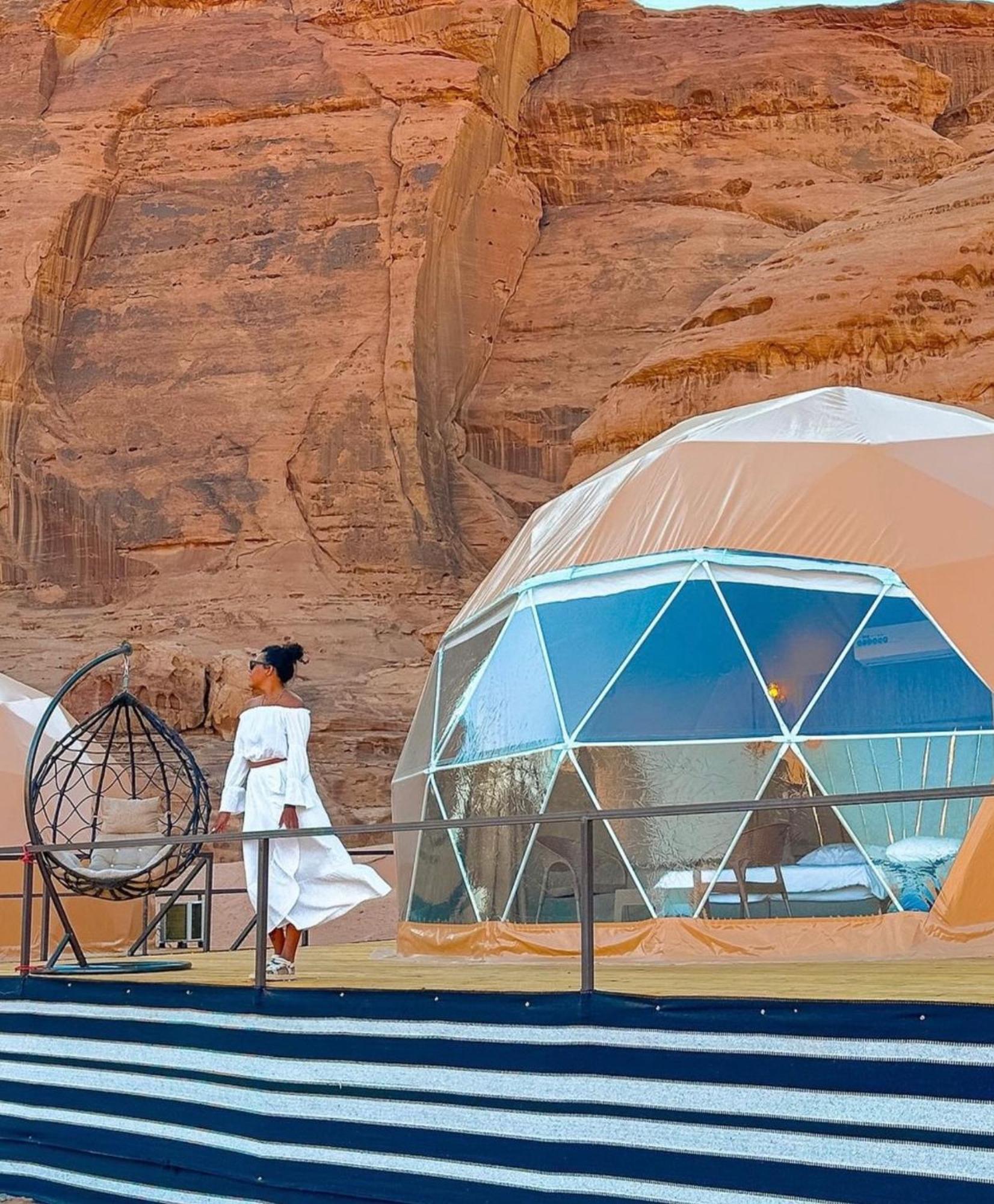 Rum Solaris Bubbles Camp Wadi Rum Eksteriør billede